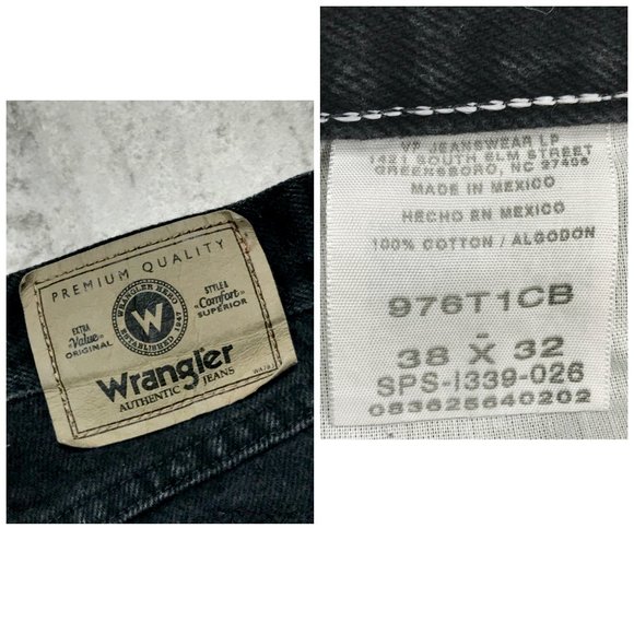 # Wrangler Jeans Sz 36/32 - Picture 8 of 8